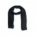 Plain stole in crinkled cotton fabric - Dark grey Plain stole in crinkled cotton fabric - Dark grey